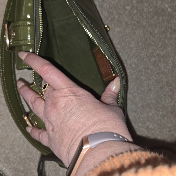 Ashton Bag,  EUC, Olive With Gold Hardware - Picture 9 of 11